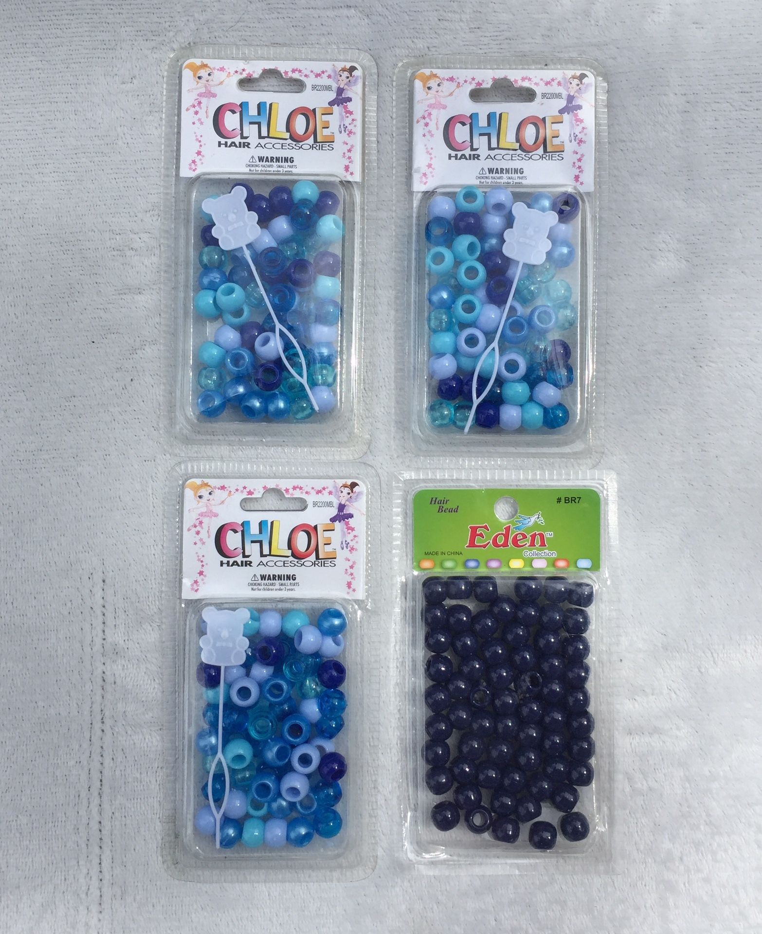 4 Packs Of Poly Beads