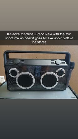 Karaoke machine