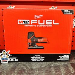 Milwaukee M12 12V Fuel Lithium-Ion Cordless Jig Saw (Tool-Only)