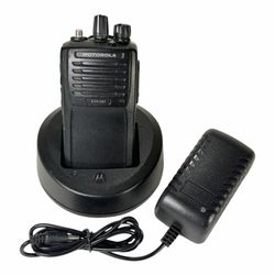 Motorola EVX-261 VHF Two-Way Radio with Charger and Belt Clip - EVX-261-D0-5
