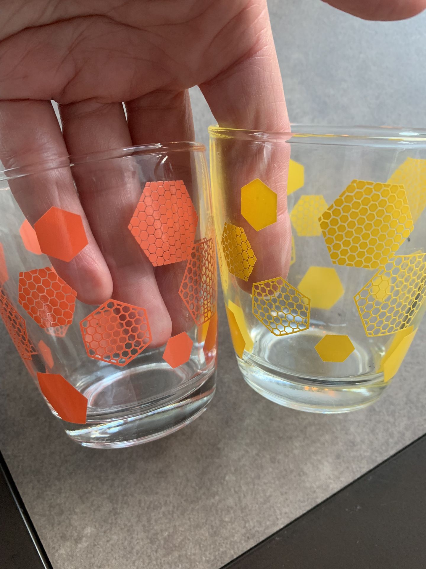 Sour Cream Glasses