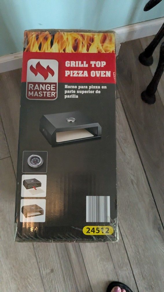 Brand New In Box Grill Pizza Oven