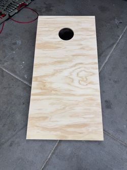 Cornhole boards. Locally handmade