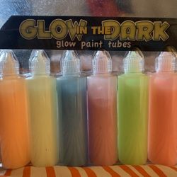 Pastel Black Light Paints 