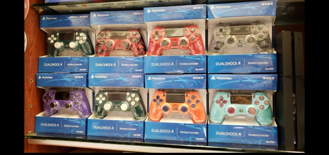 PS4 CONTROLLERS ***MANDOS PLAYSTATION ** NEW ARRIVALS *** NEW IN THE BOX *** NUEVO SIN USAR *** COMPRA SEGURO EN MI TIENDA * BUY SAFE IN MY STORE ****