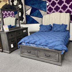 4pc Queen Size Bedframe Set $1,699