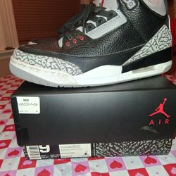 2018 Men's Sz.9 Nike Air Jordan 3 Breds 