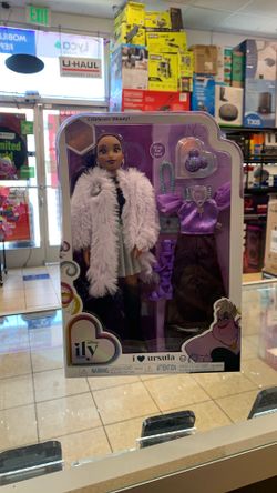 Disney 100th Anniversary i ❤️ Ursula Doll with accessories