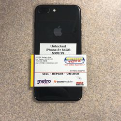 iPhone 8 Plus 64GB UNLOCKED 