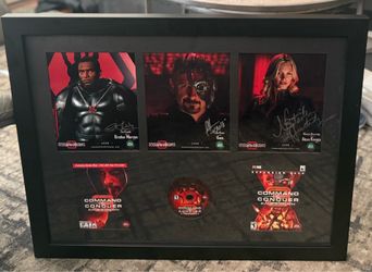 Framed Autograph Command and Conquer Kane’s Wrath Signed Autographed