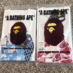 2 Bape T-shirts 