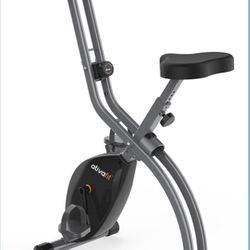 ATIVAFIT Exercise Bike Foldable Fitness Bike Magnetic Foldable