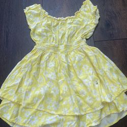 Girls Yellow Skorts Skirt Romper Size 6/7 By Art Class #8