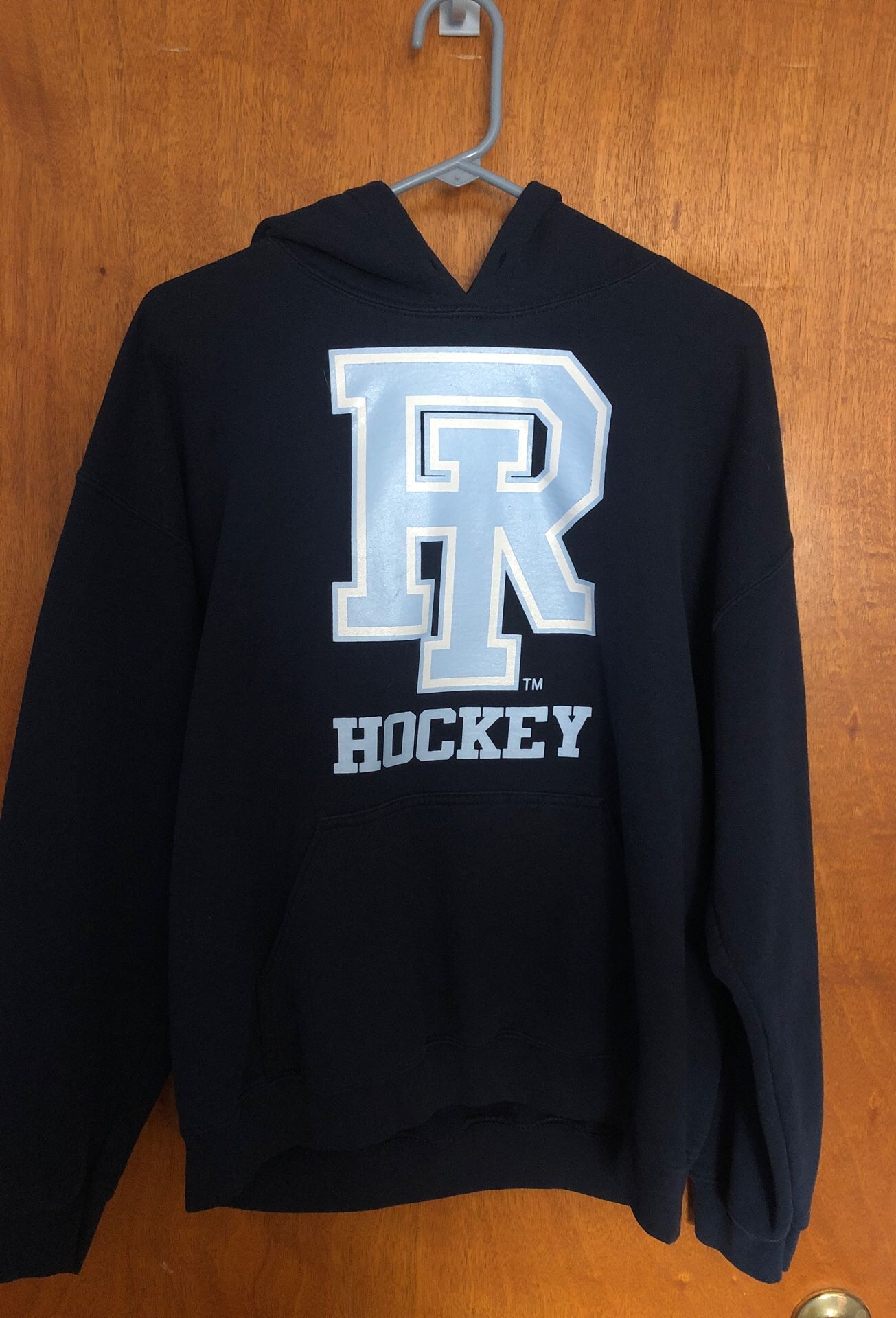 University of Rhode Island URI Hockey College Sweatshirt Size Large for