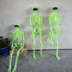 Skeleton Decoration Glow In The Dark