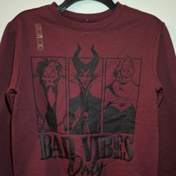 Disney Villains Womens Juniors Sweater Size XS