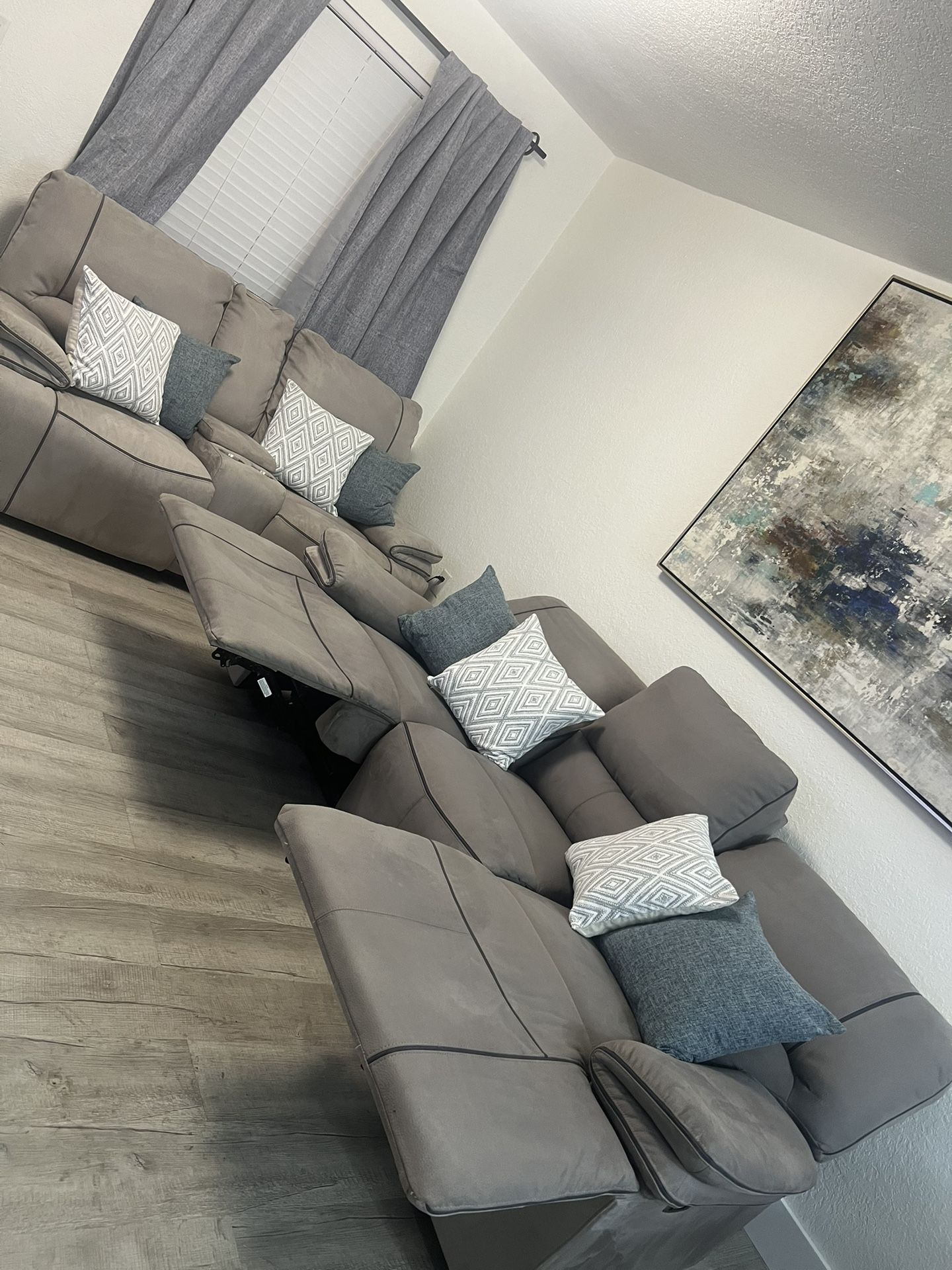 Sofa & Loveseat Set – Excellent Condition – $700