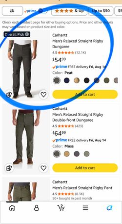 CARHARTT NEW Men’s Relaxed Fit Pant $25 BUCKS!!!