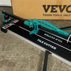 Manual Tile Cutter 32 in. Porcelain Ceramic Tile Cutter with Tungsten Carbide Grit Blade 
