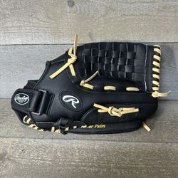 Rawlings SS13W 13" RHT RSB Baseball Softball Glove Leather Palm Adult Black