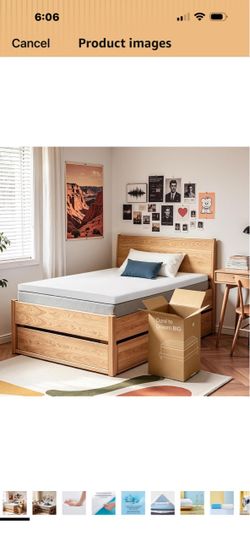 Twin XL  Memory Foam Pad