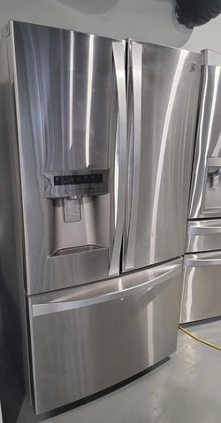 Kenmore 3-Door Stainless Steel Refrigerator

