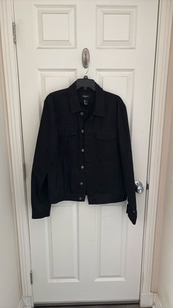 Forever 21 Men’s Black Denim Jacket