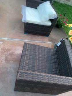Patio chairs