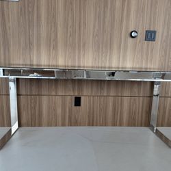 Modern Mirrored Console Table