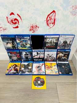 Playstation 5 Games And PlayStation 4 Games ( Used , Tested Working )  Read Description)