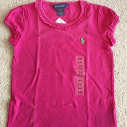 Polo Ralph Lauren Kids Girls T-shirt Size 4T