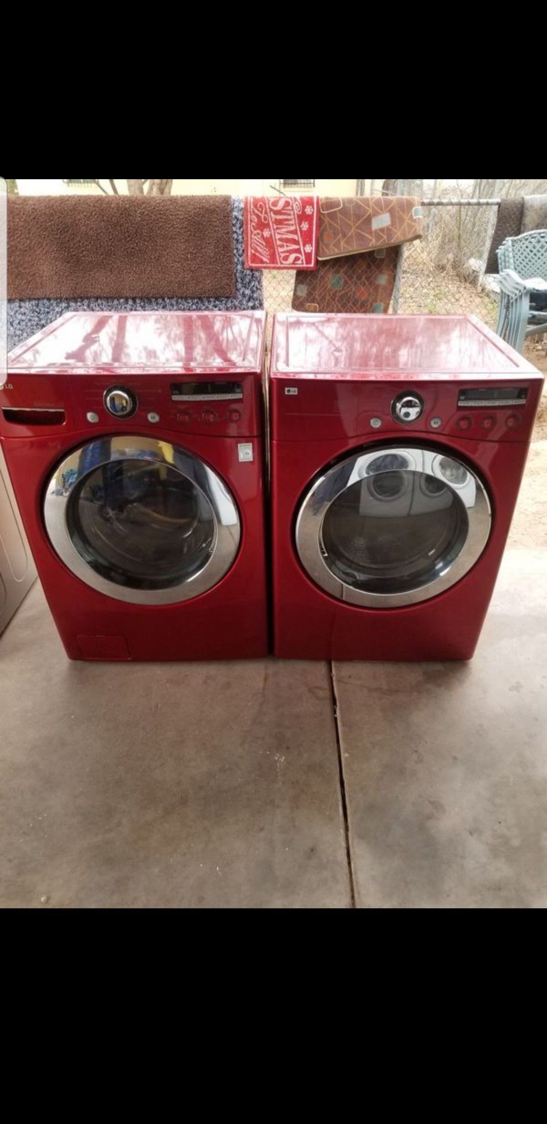 LG washer and electric dryer