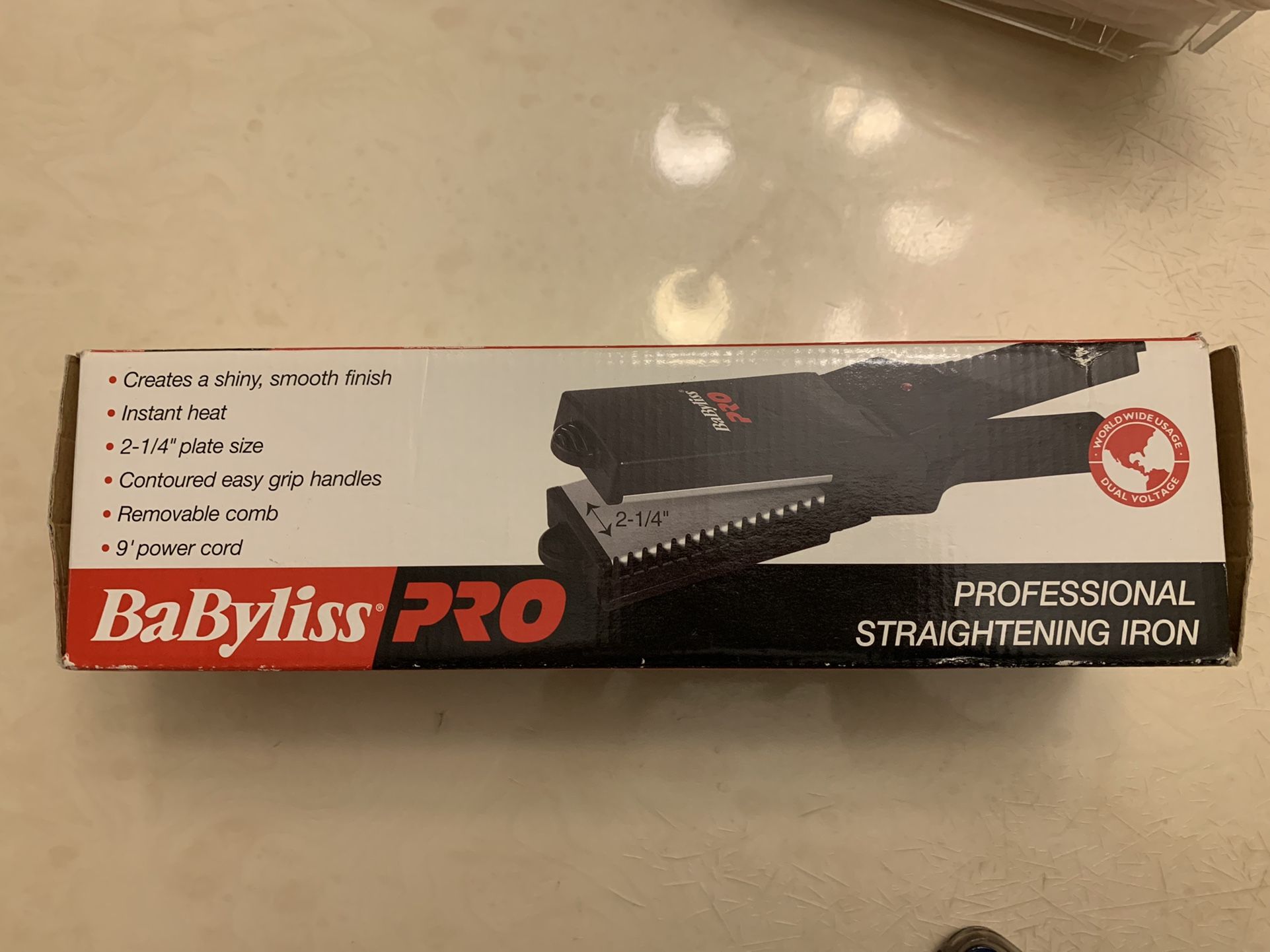 BabylissPRO Hair Straightener