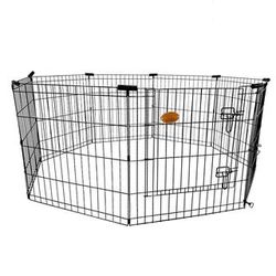 TALL DOG PLAYPEN CRATE FENCE PET PLAY PEN EXERCISE CAGE