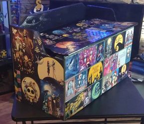 The Nightmare Before Christmas Toy box Chest Storage Trunk