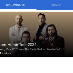 Lord Huron -GA tickets 
