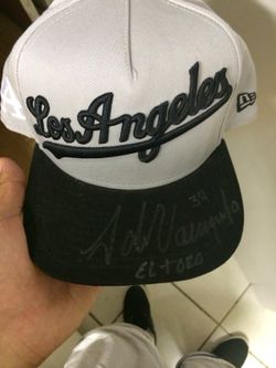 New Fernando valensuela autograph