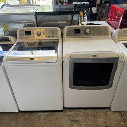 Maytag XL Capacity Washer And Dryer Set No Agitator