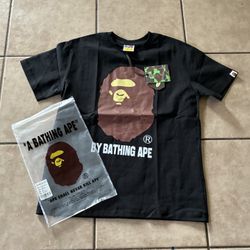 Brand New Bape Shirt In Bag With Tags Size M And L Available 