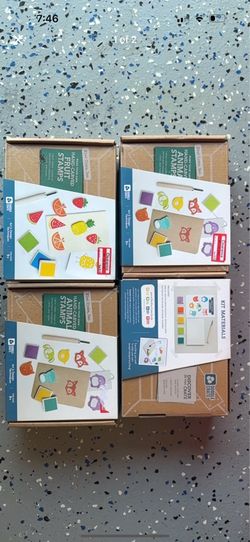 Kiwi Crate Doodle Crate Hand-Carved Stamp Craft Kits