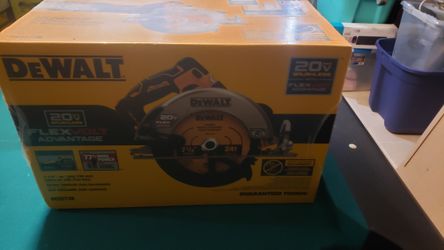 Brand NEW 20V Flex 60V Circular Saw Dewalt