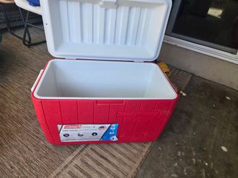 Coleman 54-Quart Red Chest Cooler