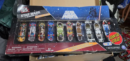 Teck Deck 10 Board set santa cruz / toys r us collectors item