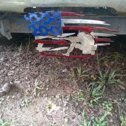 GOD BLESS AMERICA/Receiver Hitch Cover  2"