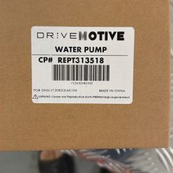 2016 Toyota Mi Corolla Water Pump