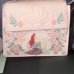 Loungefly Disney The Little Mermaid Ariel Floral Crossbody Bag
