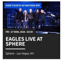 Eagles Live At The Sphere  -Tickets