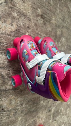 RD Kids Convertible Roller Skates Rainbow Unicorn