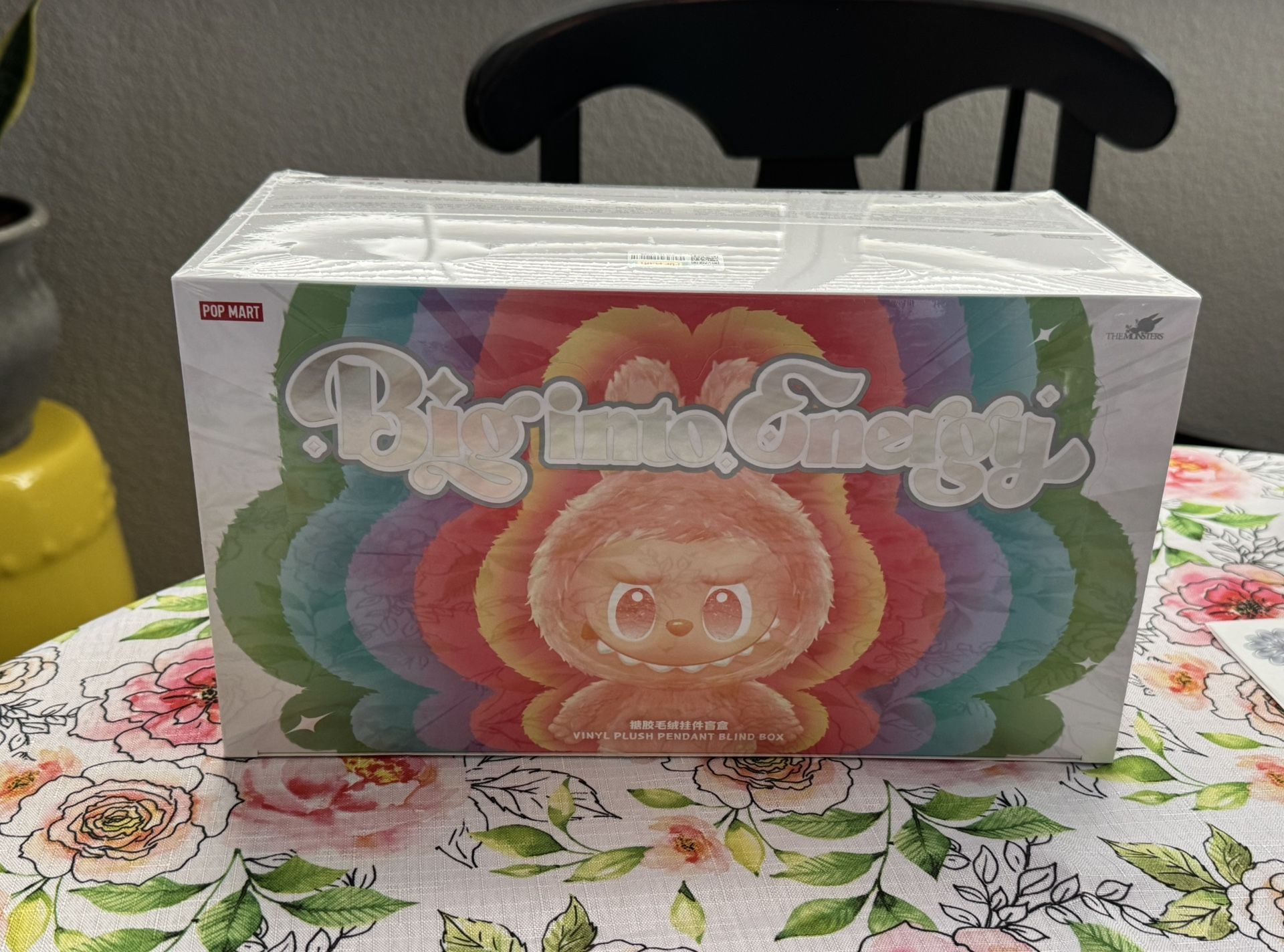 Big into Energy Labubu Case Unopened