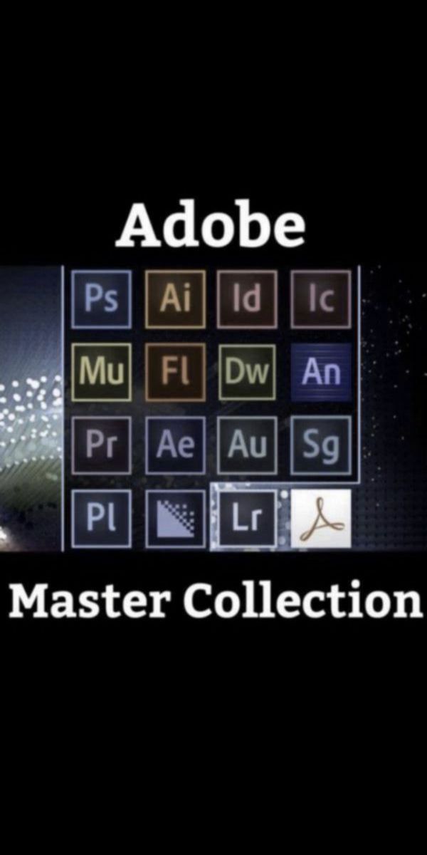 Physical [Adobe] Suite Master Collection 2019/2020 Copy